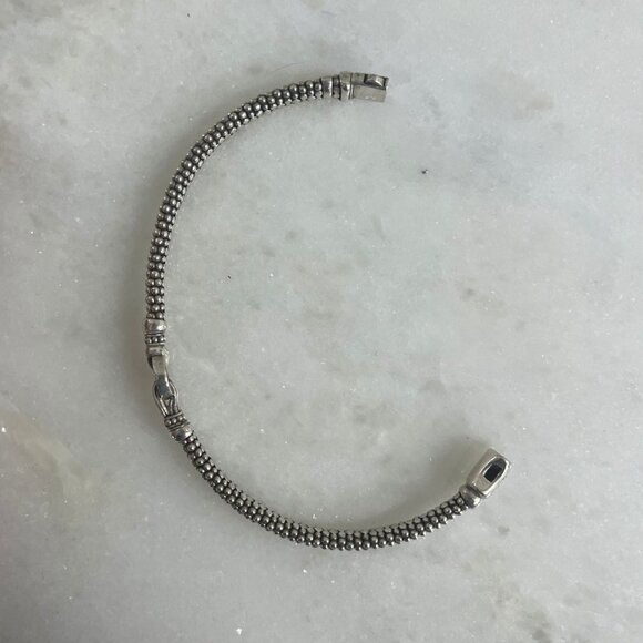 LAGOS Caviar Diamond Beaded Flexi-Bangle - Picture 7 of 7